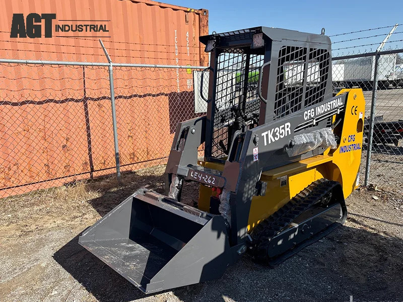 2026 NEW 1.5Ton Skid Steer Loader Tracked 32.8 HP RATO R999D EPA Gasoline Engine