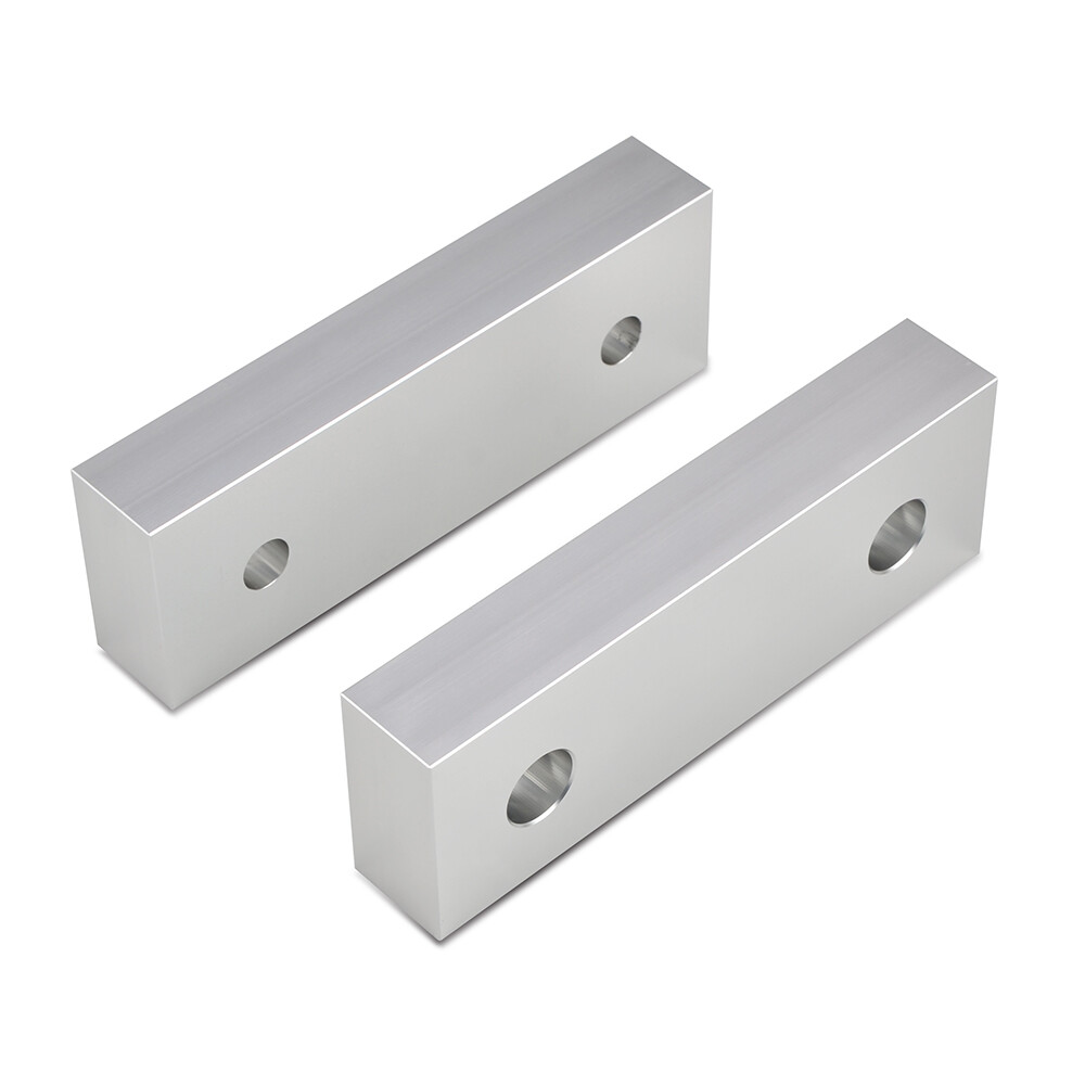 10 Packs (20pcs) 6 x 2 x 1″ Standard Aluminum Soft Jaws Set Fits Kurt 6″ Vises