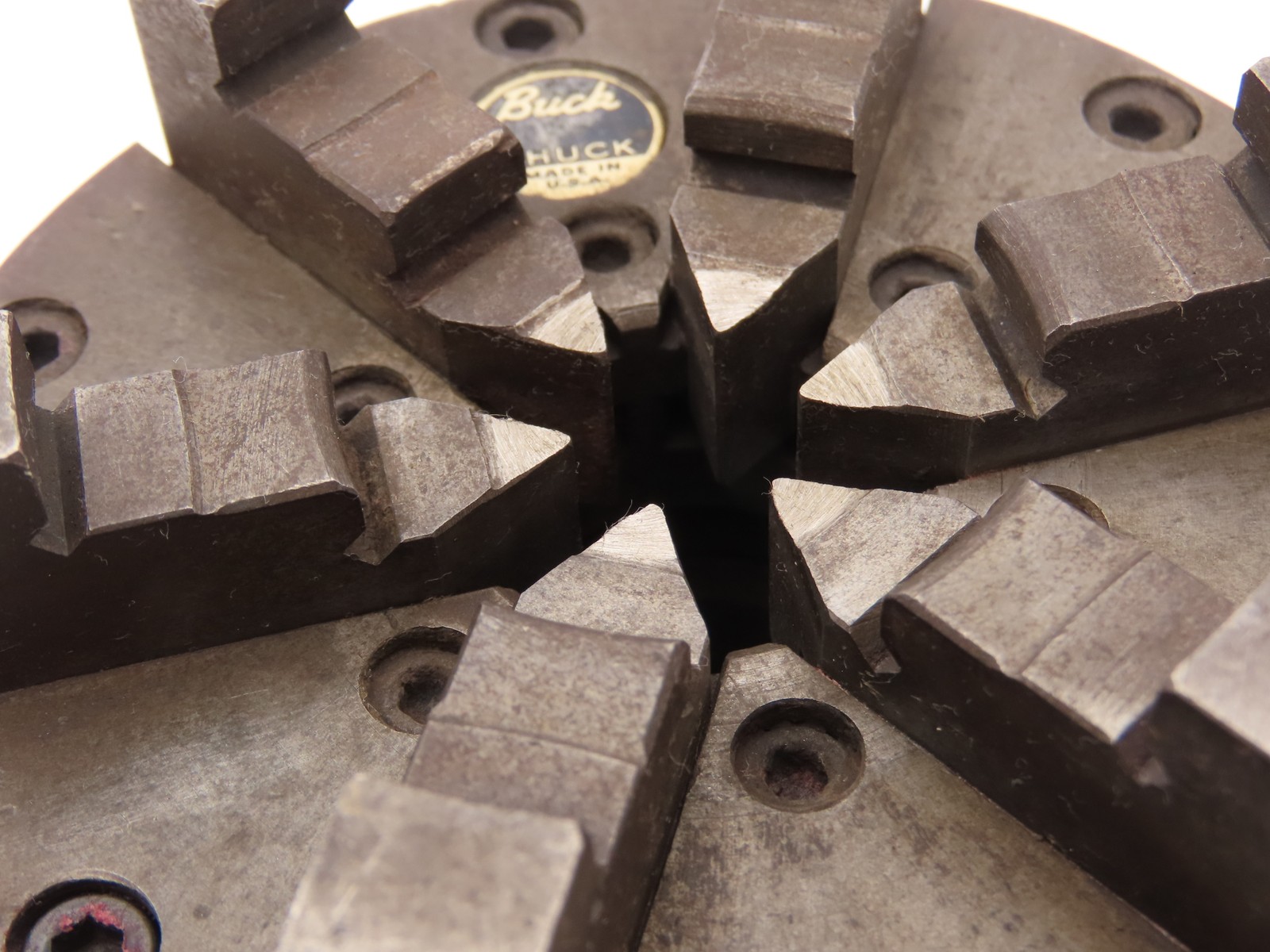Buck Chuck 1462 6 Jaw Adjust-Tru Self Centering Manual Lathe Chuck 4″ OD