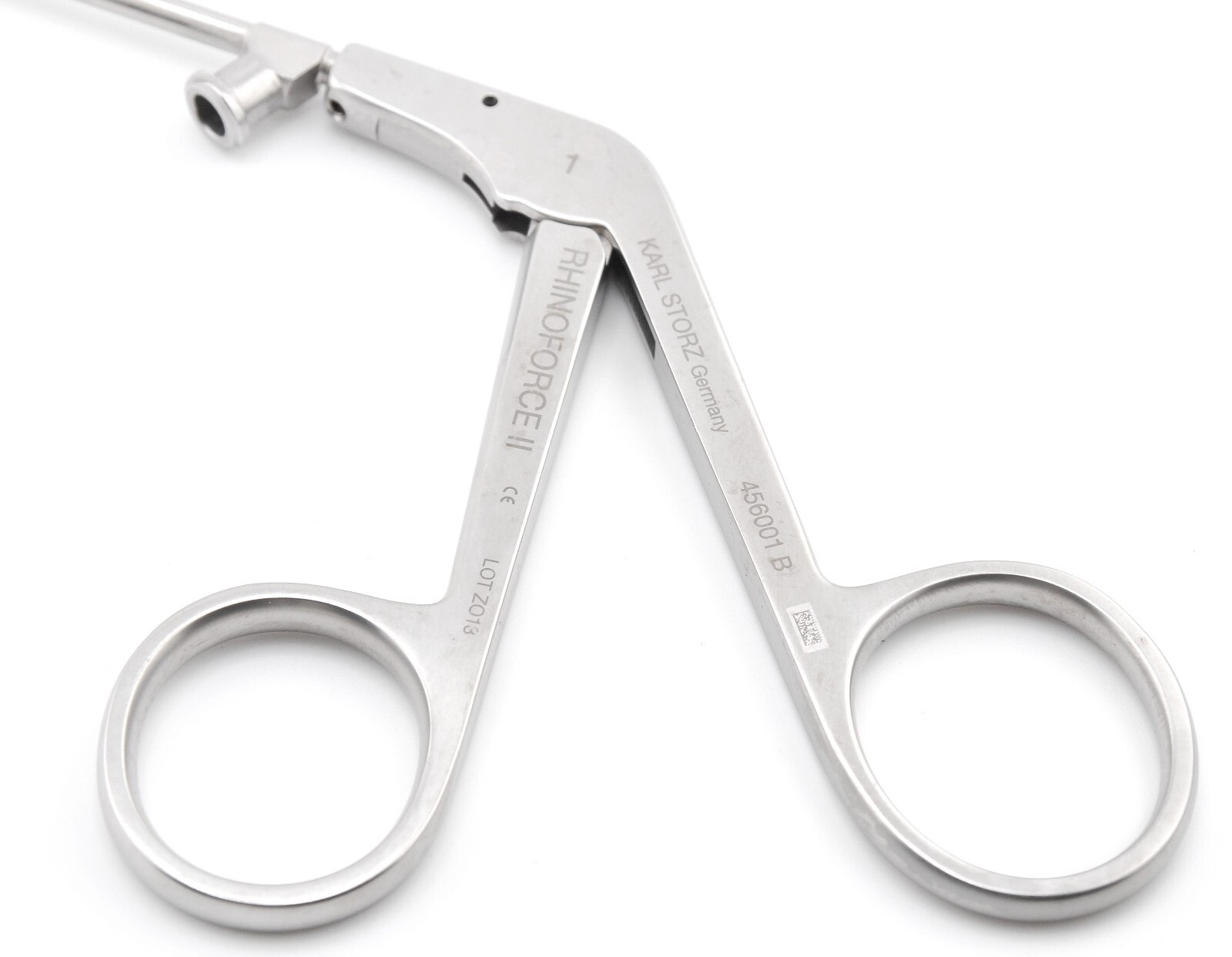 KARL STORZ 456001 B Blakesley Rhinoforce II Cutting Forceps 4x7mm Jaw 6″ Size 1