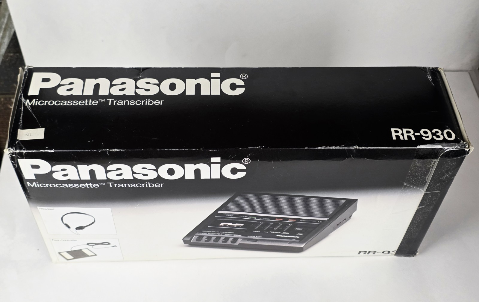 Panasonic RR-930 Microcassetter Trascriber Recorder Foot Controller READ PLEASE