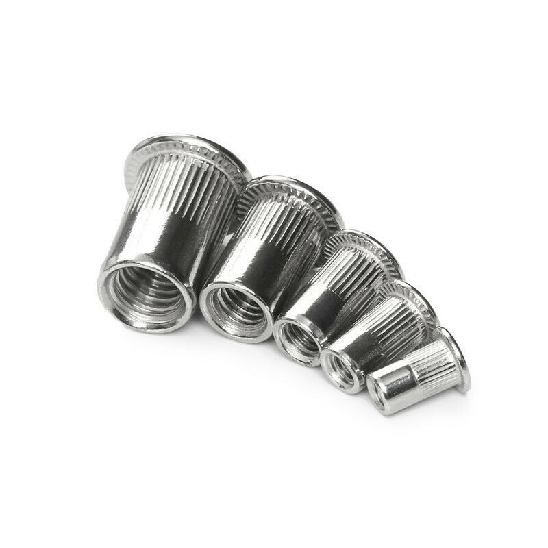 150~615X Stainless Steel Rivet Nut Kit Metric Rivnuts Nutsert Assorted M3-M8 Set