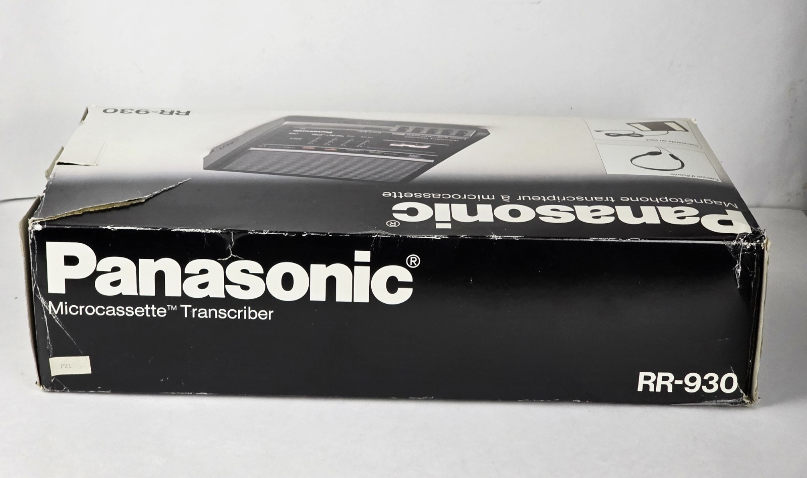 Panasonic RR-930 Microcassetter Trascriber Recorder Foot Controller READ PLEASE