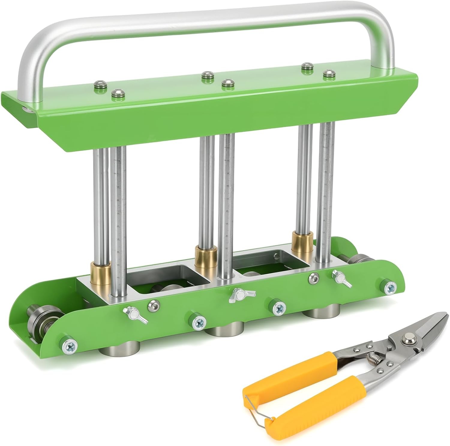 Green Hand Sheet Roller Bender 0-90 Degree Bending Angle Metal Roofing Tool