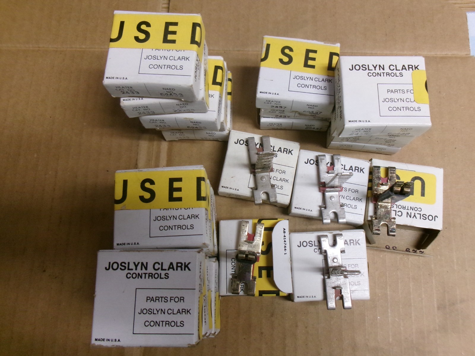 USED GOOD Heater Elements Sizes 2407=1-2423=1-2433=8-2437=13-2438=5-2432=2