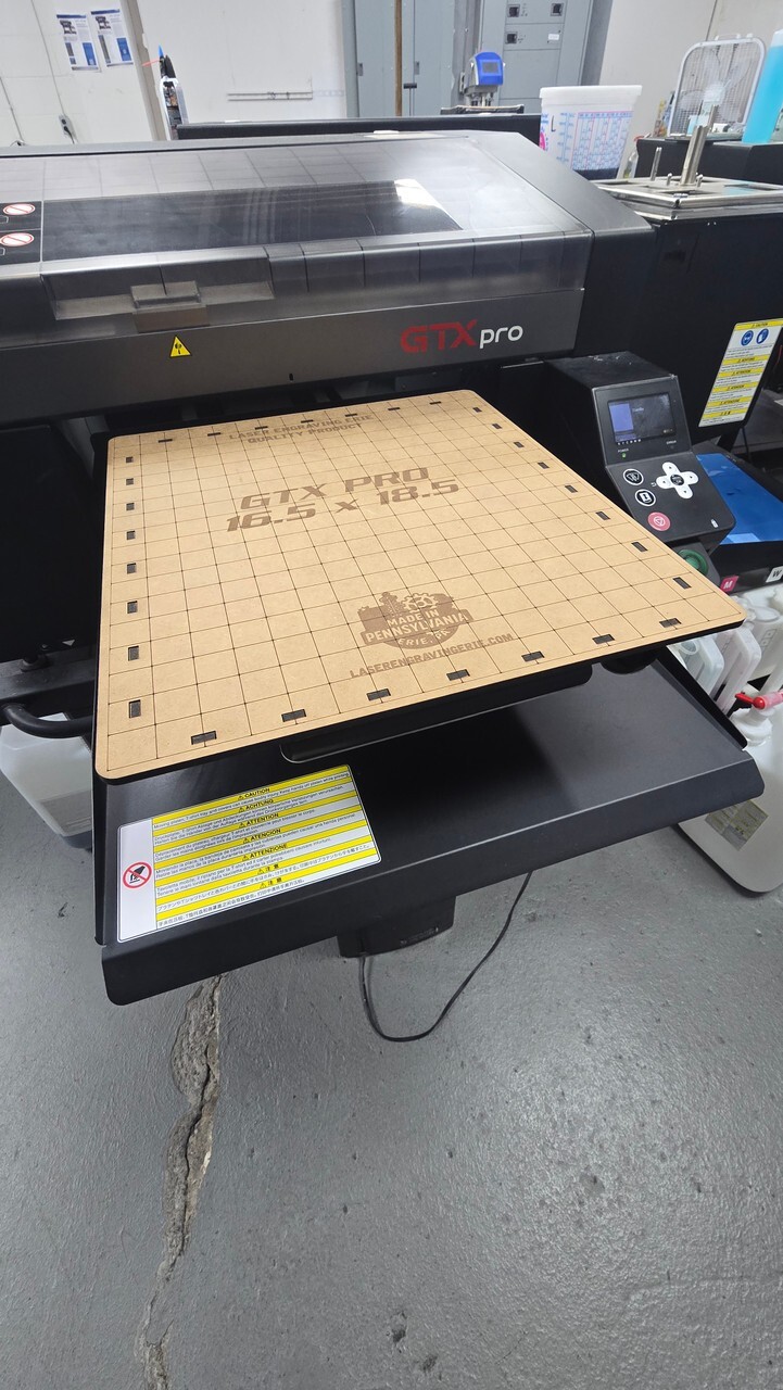 Large Brother GTX DTG Platen Pallet – 16.5″ x 18.5″ for oversized prints