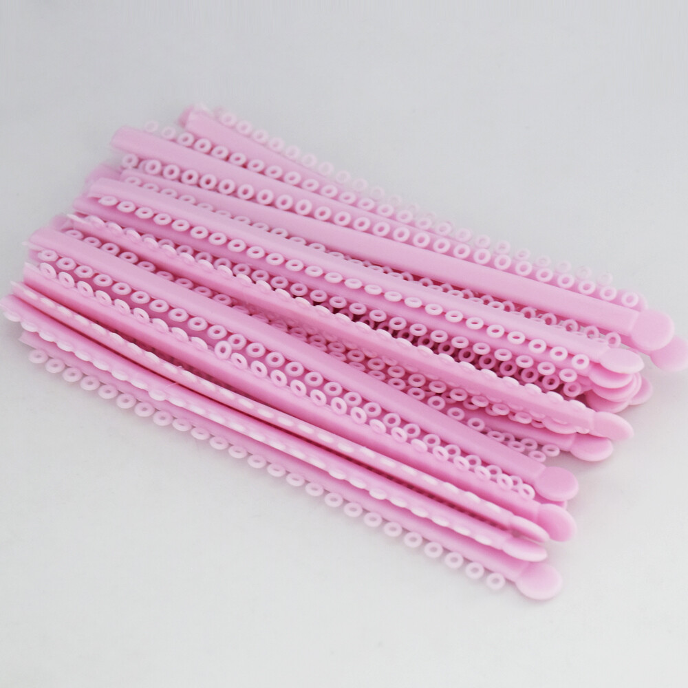 1000Pcs Dental Orthodontic Ligature Ties Elastic Rubber Bands For Brackets Brace