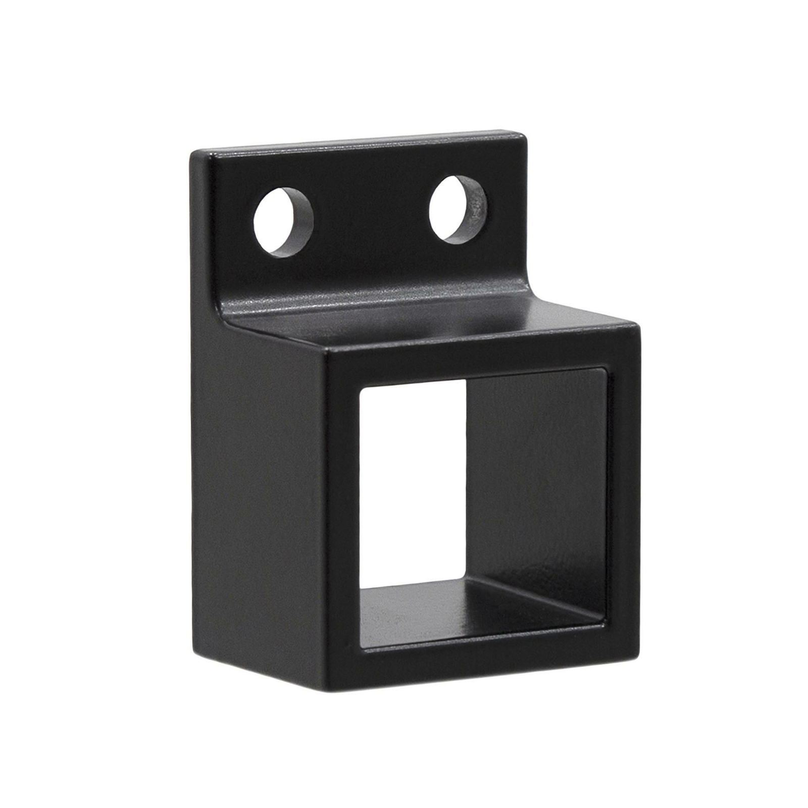 1″ x 1 1/8″ Stationary Square Dual Flange Wall Mount Bracket