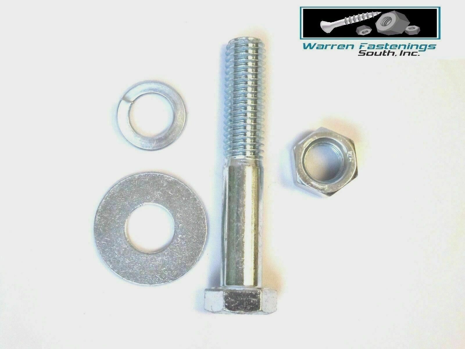Metric Bolt Nut & Washer Assortment 2520 Pieces Grade 8.8 Zinc
