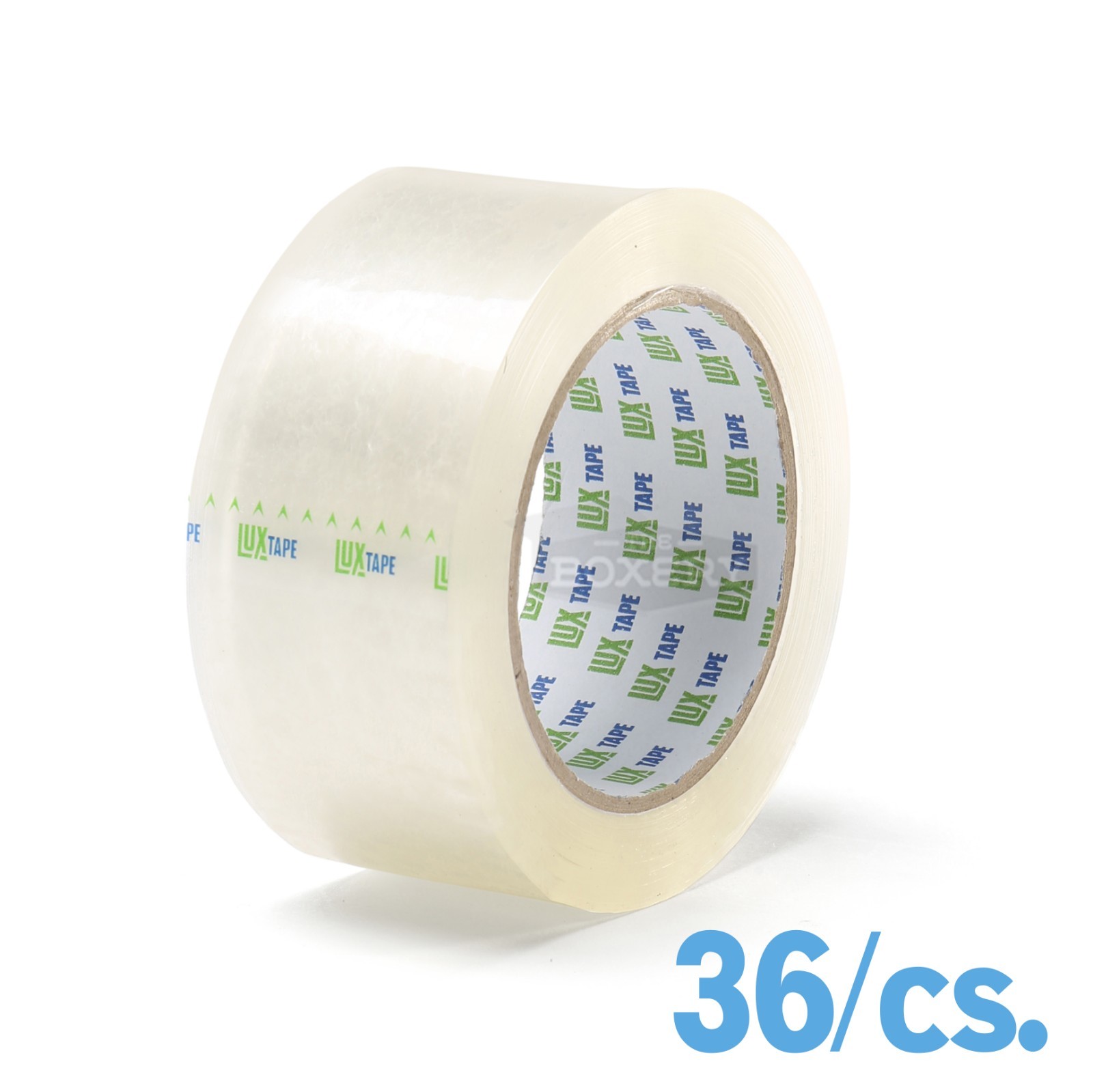Tape & Dispenser Combo 36 Rolls Clear 2”x110yds Packing Tape with 2” Dispenser