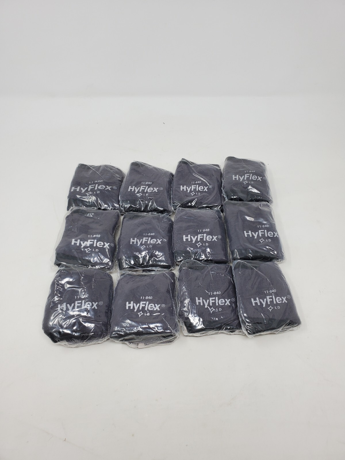 12 pair Ansell HyFlex 11-840 Foam Nitrile Gloves Size 5 Extra Small