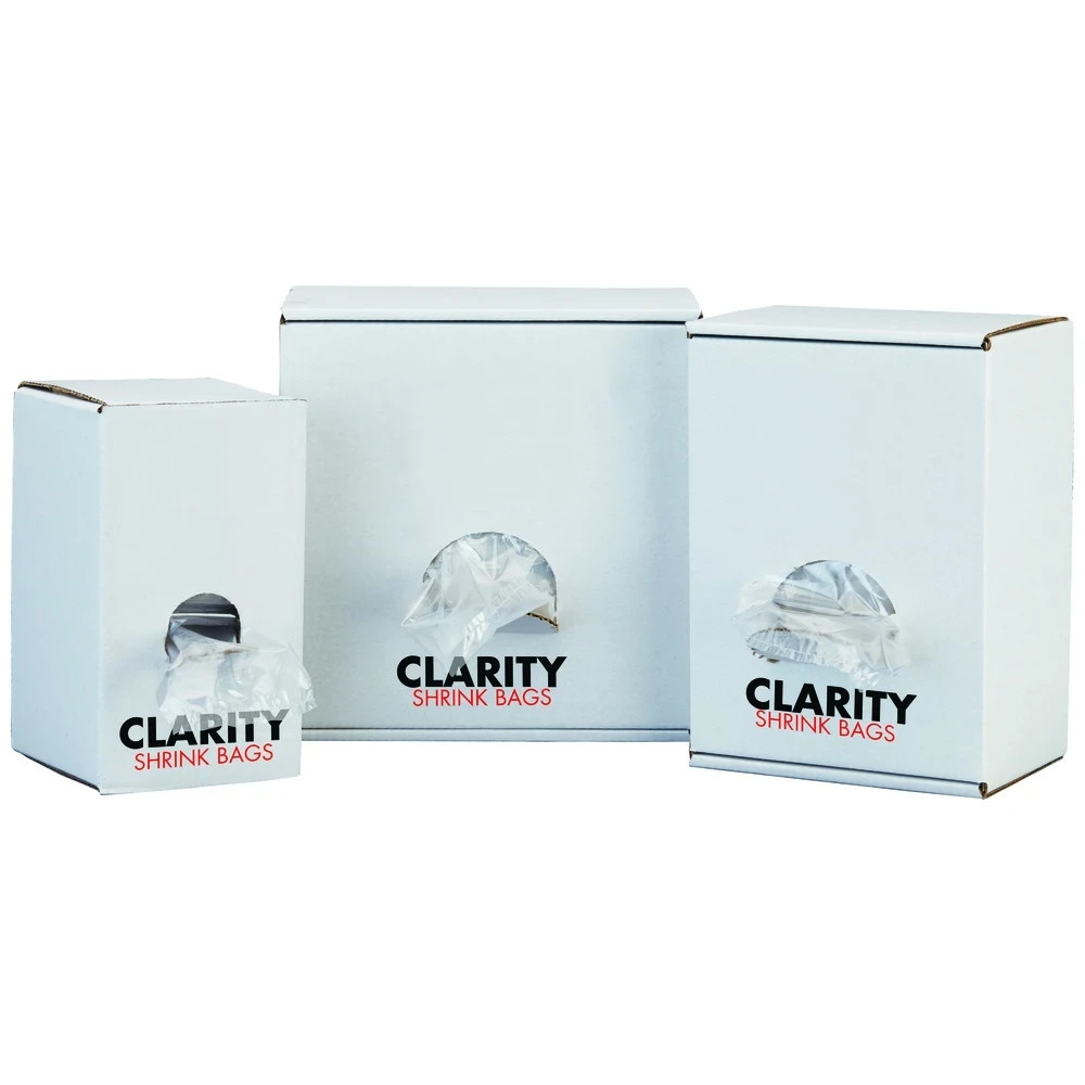 Clarity 4000 12X16 High-Abuse Barrier Bags, B4770, B417 Clear Qty 2500 Lot of 2