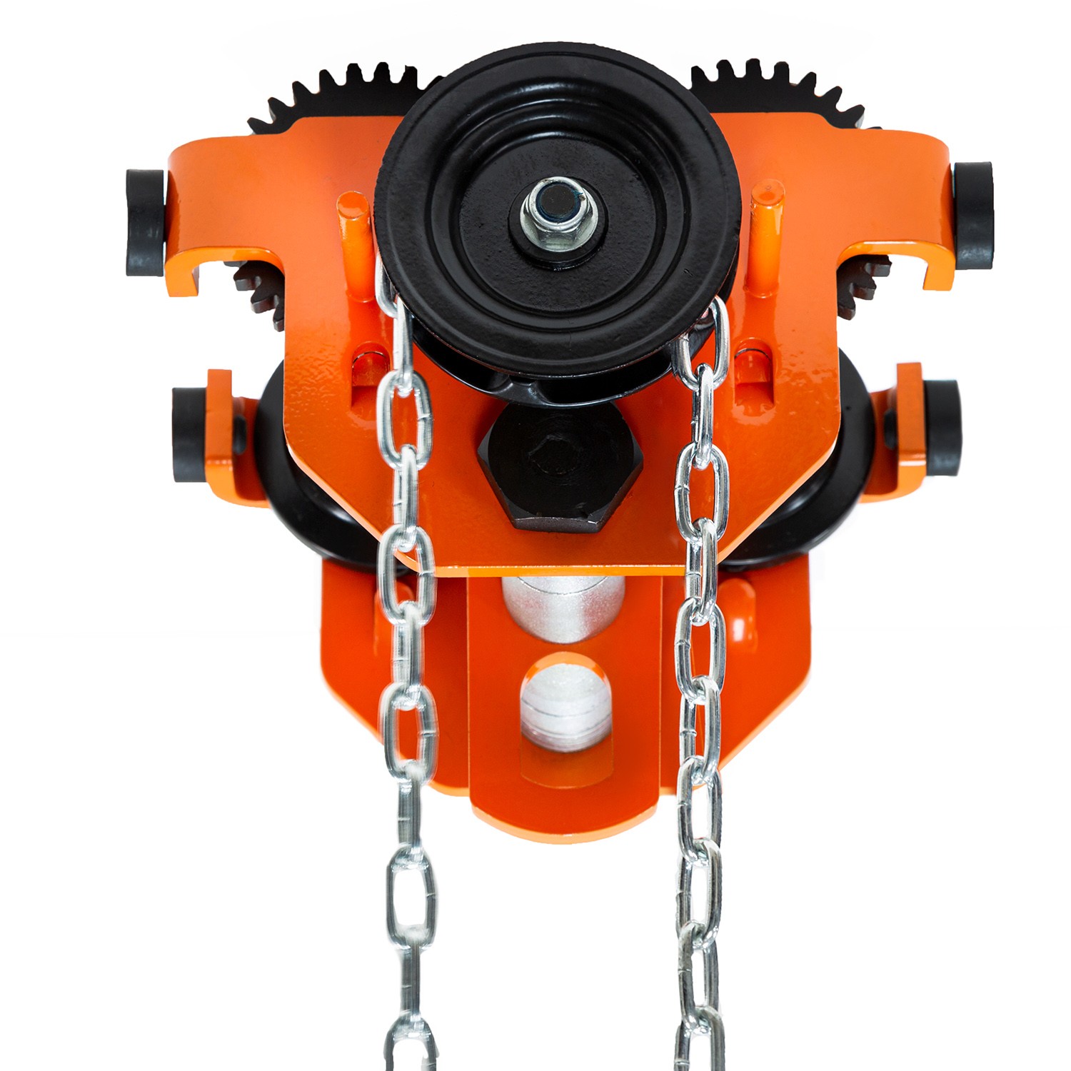Manual Chain Trolley Heavy Duty 5 Ton Capacity 10000 lb Geared