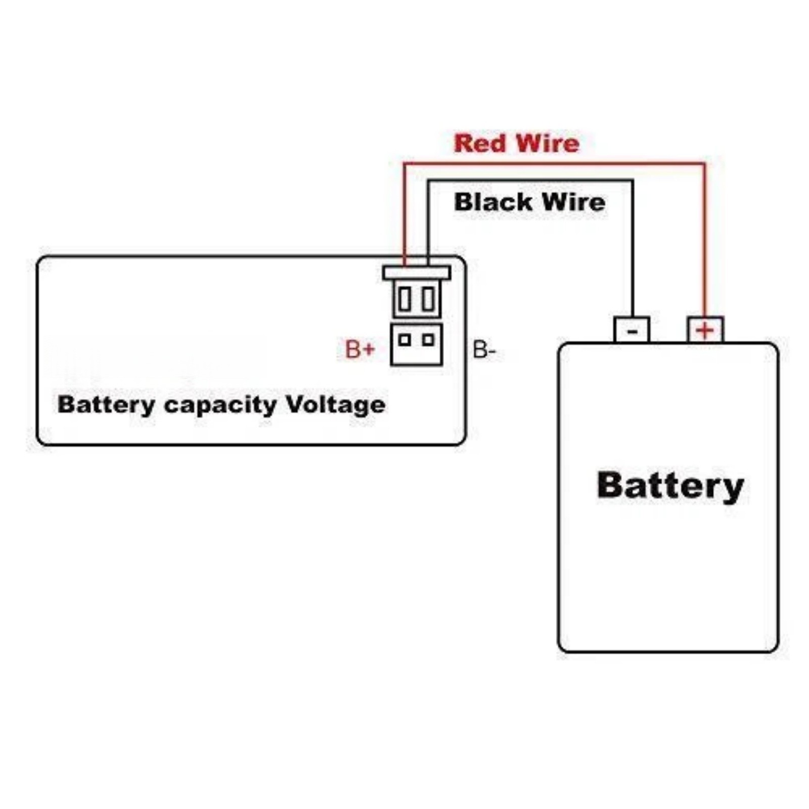 Battery Monitor Meter With LCD Display 12v 24v 36v 48v 60v 72v For Marine Boat