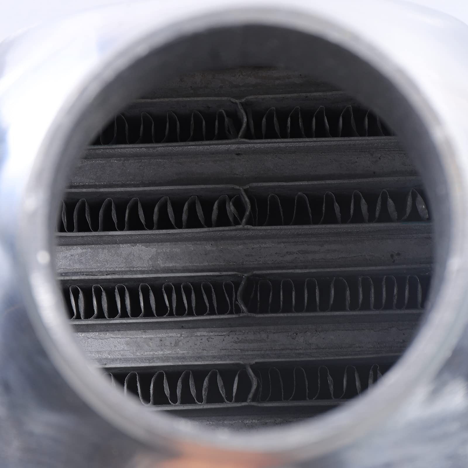 Universal 27x7x4 Aluminum Intercooler 3 Inch Inlet Outlet Turbo Direct Fit