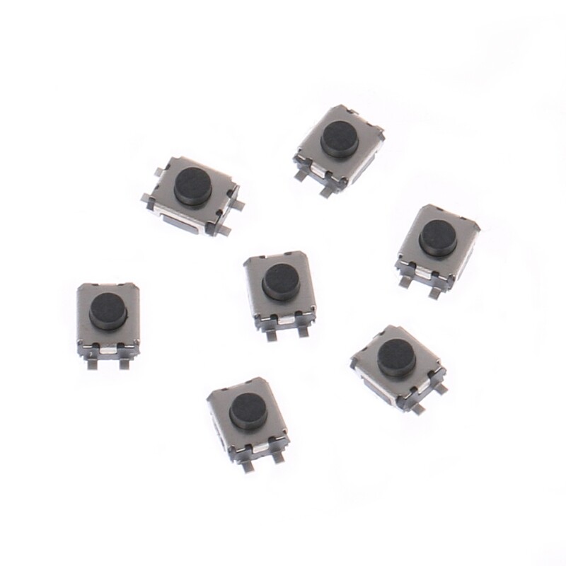 100 Pcs 3x4x2mm 4 Pin Micro Momentary Push Button Tactile Switch