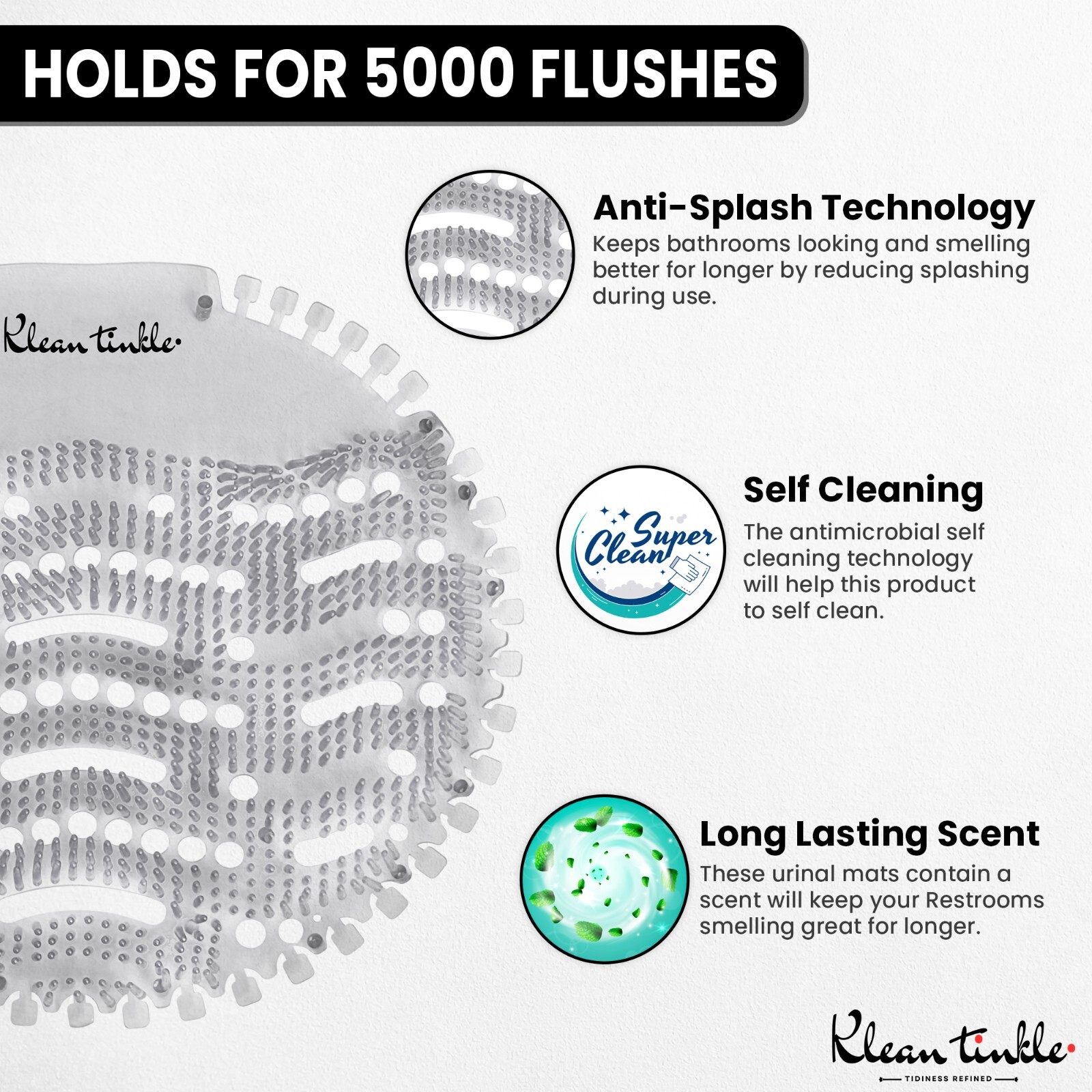 Mens Bathroom Urinal Screens Deodorizing Toilet Scented Freshener Filters 3 – 50