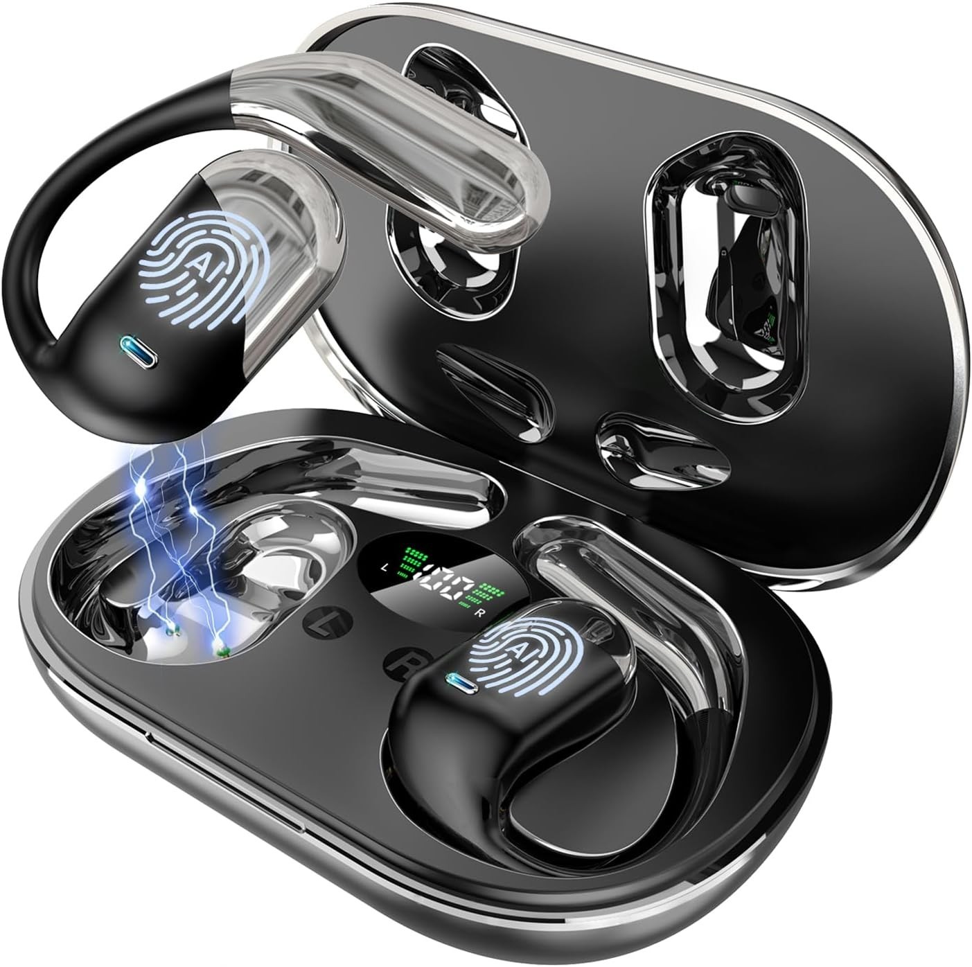 Translation Earbuds Real Time – AI 144 Language Translator Earbuds, Audifonos US