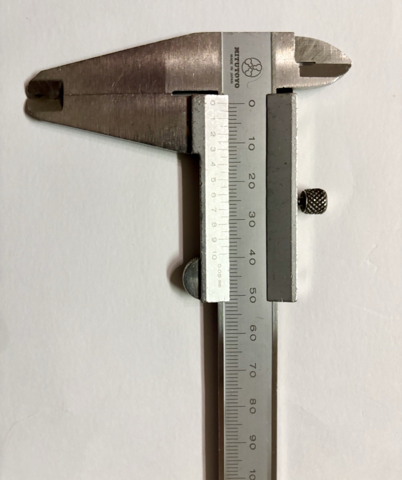 Mitutoyo 200mm Vernier Caliper 0.05mm Stainless Hardened Made in Japan Tested