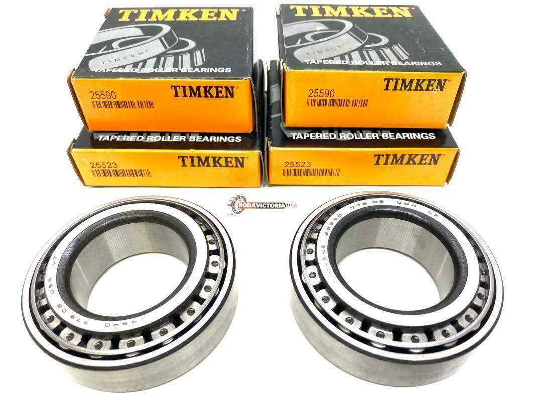 DANA 44 – DIFFERENTIAL CARRIER BEARINGS & RACES – TIMKEN MADE IN USA!!!