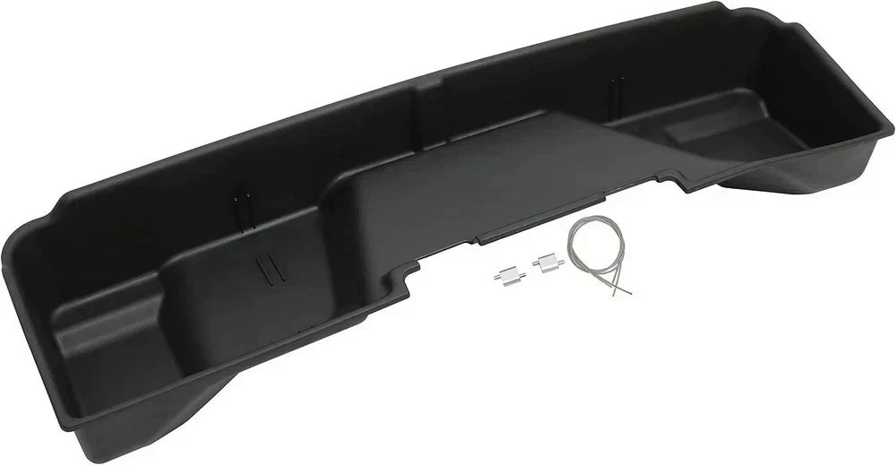 Under Seat Storage Box Chevy Chevrolet GMC Silverado Sierra 1500 Extended Cab