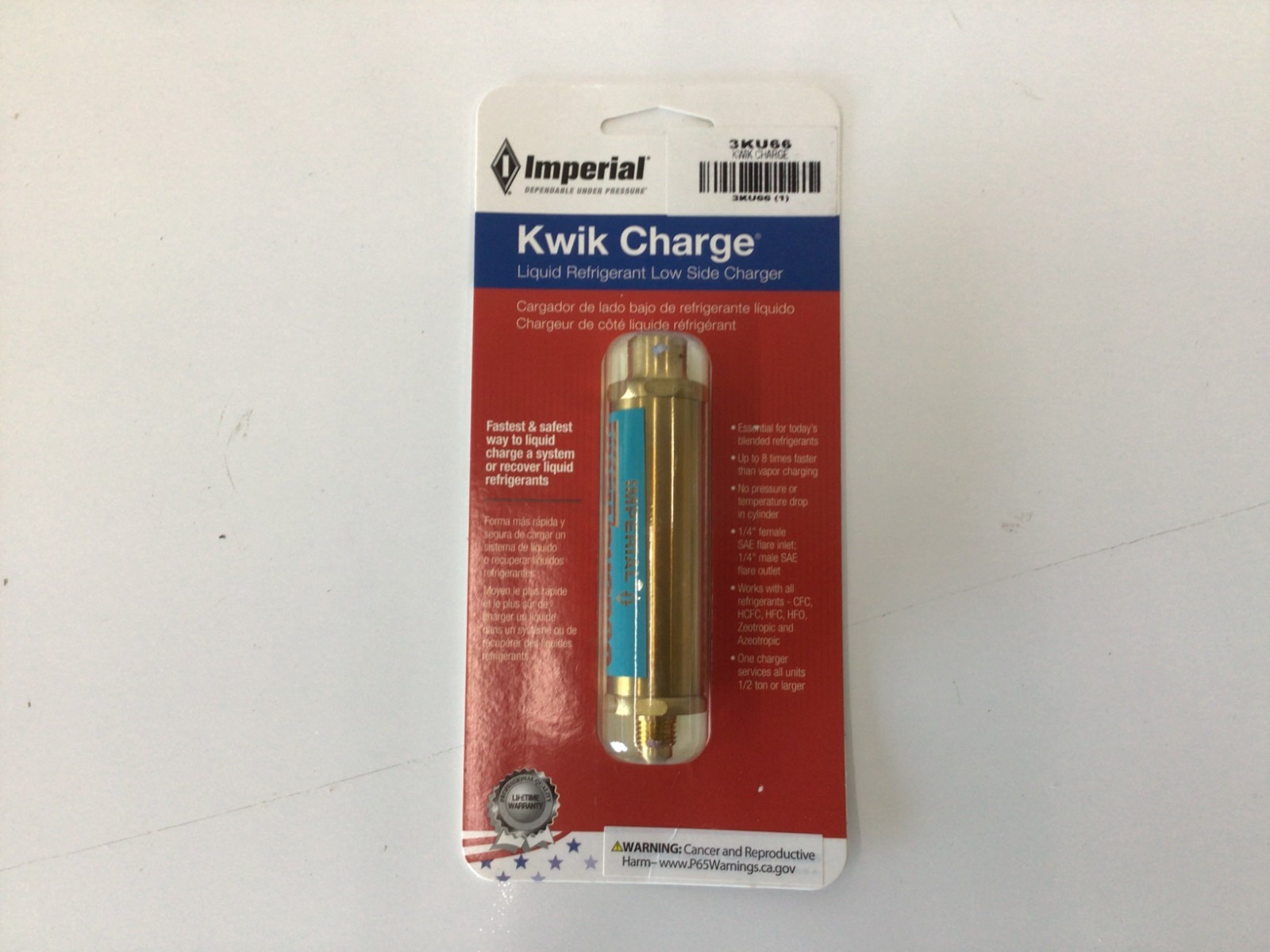 Imperial 535-C Kwik Charge Liquid Low Side Charger 3KU66