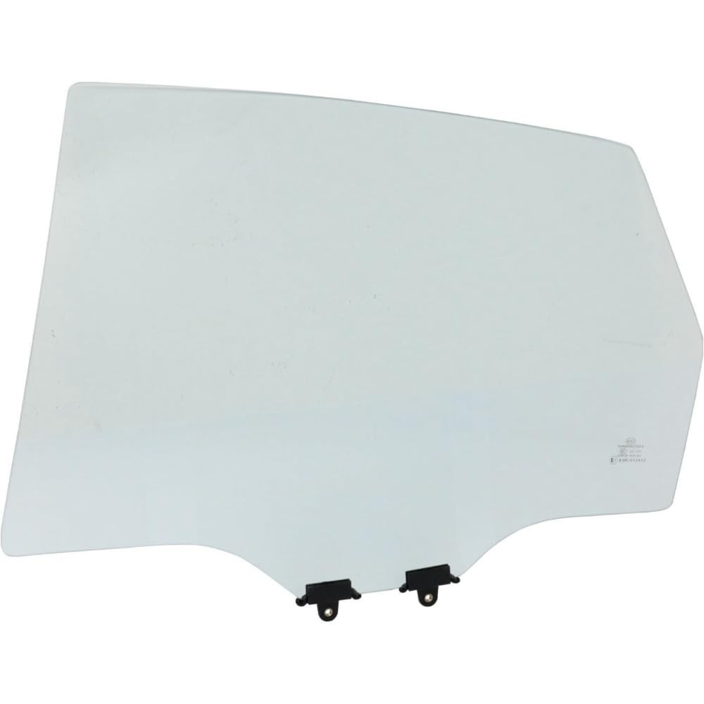 Door Glass Rear Driver Side Left for for 2013-2014 1pc
