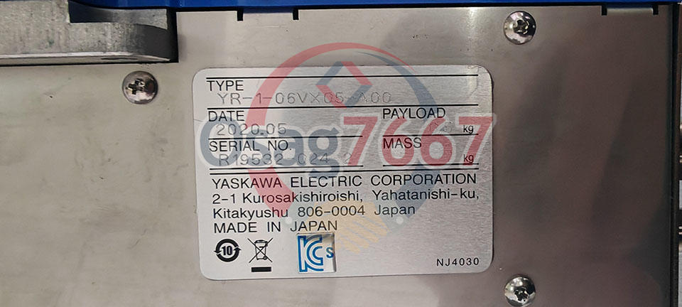 USED YASKAWA MOTOMINI ROBOT 0.5KG(YRC1000MICRO CONTROLLER JZRCR-APP01-1 PENDANT)