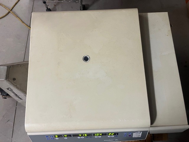 Fisher Scientific AccuSpin 3R Centrifuge + #4393 Rotor 60 DAYS WARRANTY