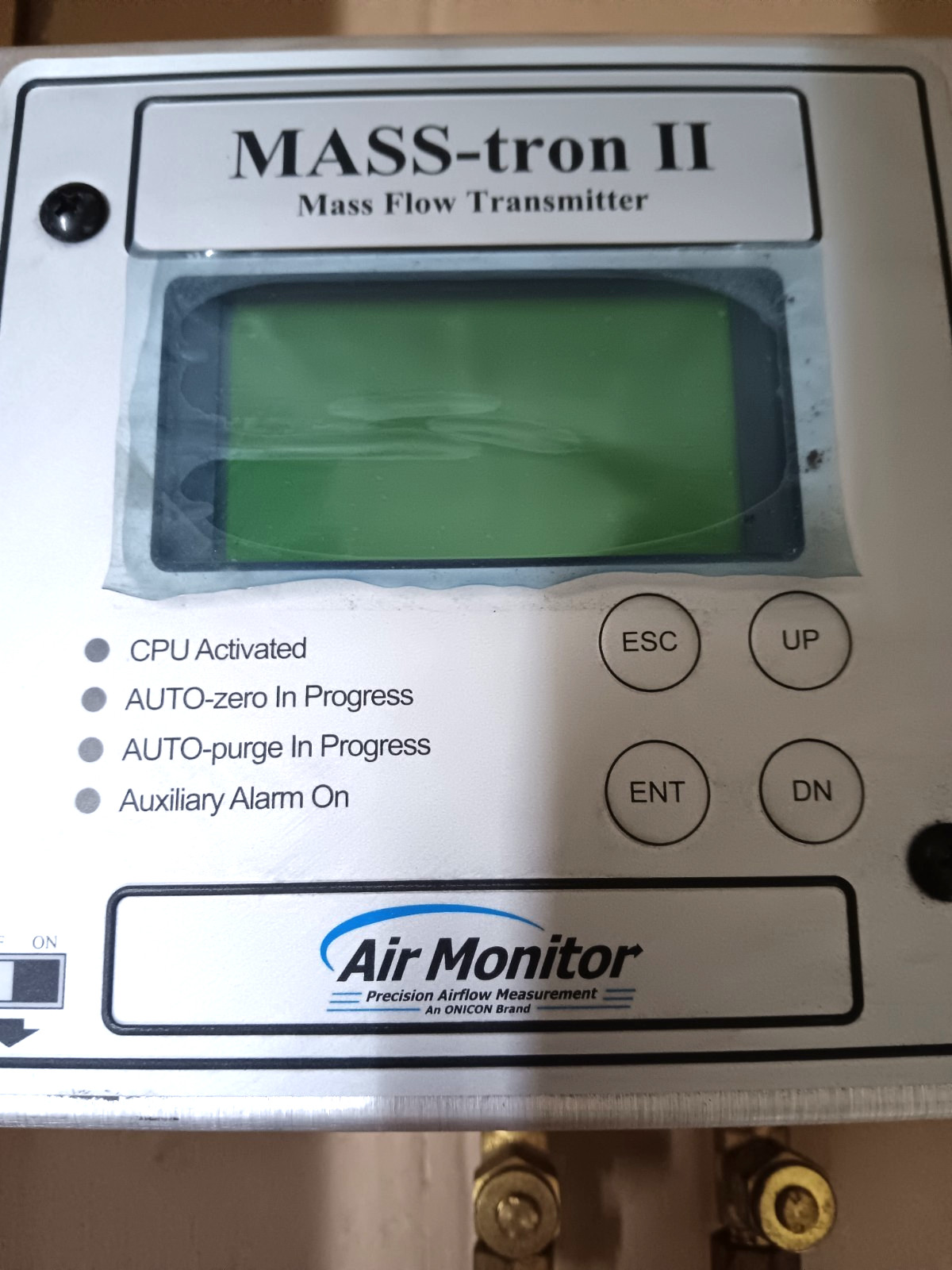 AIR MONITOR CORP MASS-TRON-II Mass Flow Transmitter 24 VAC/DC