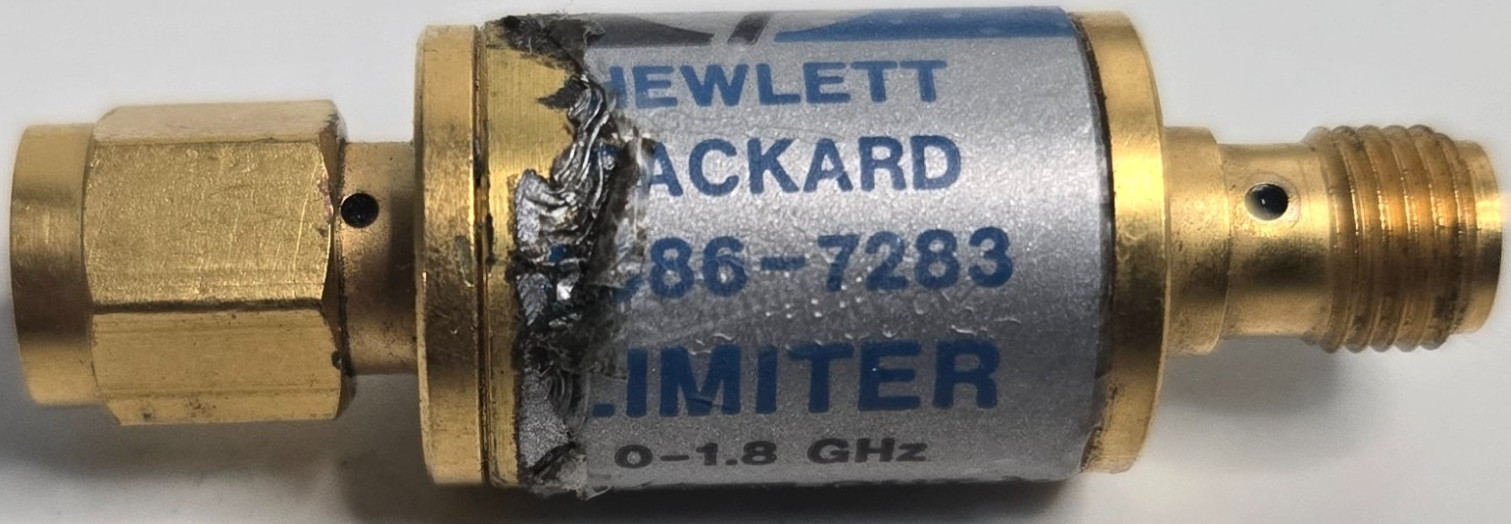 Agilent / HP 5086-7283 Coaxial Limiter 10W SMA DC – 1.8 GHz