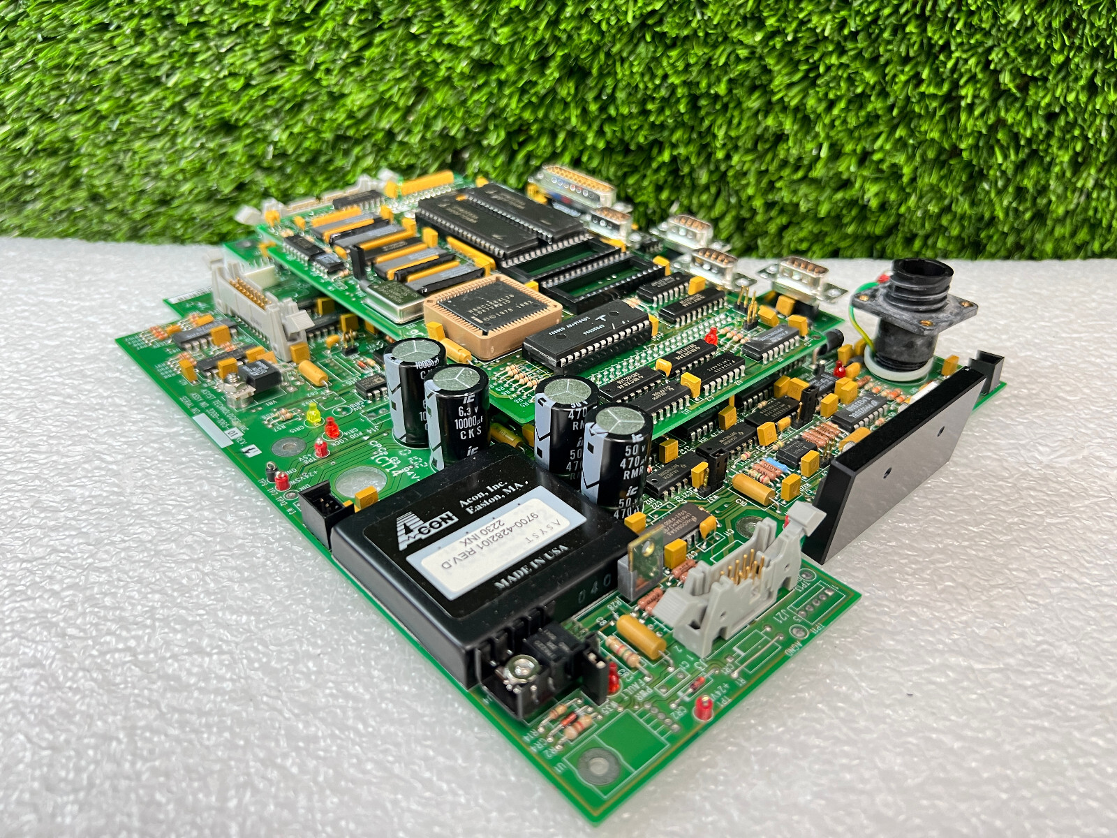 Asyst Technologies 3200-1065-01 Control Board w/ 3200-1045-01 Extension Board