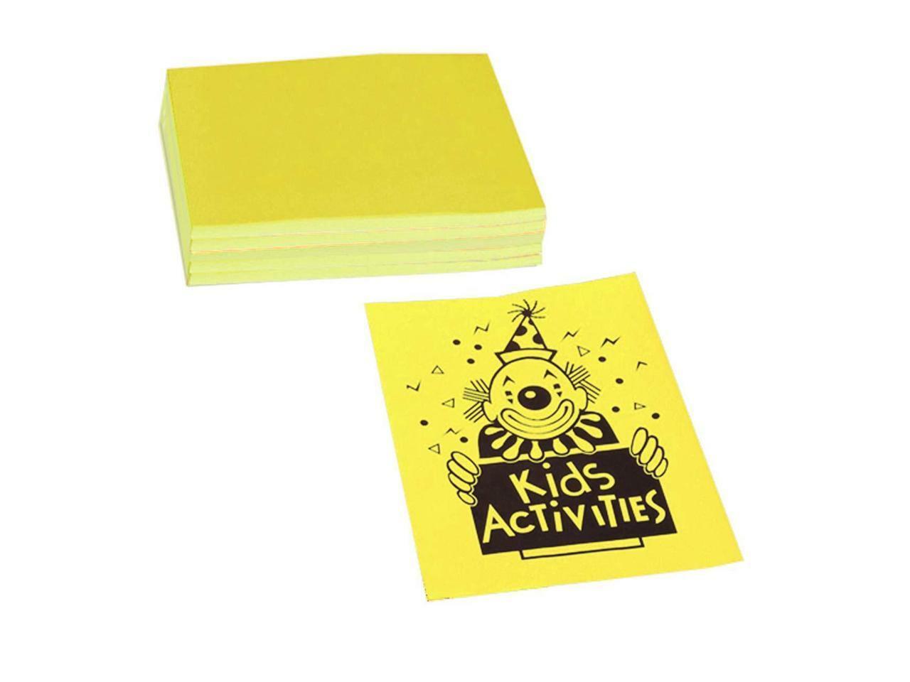 Pacon 104316 Neon Bond Paper Letter – 8.50″ x 11″ – 100 / Pack – Yellow