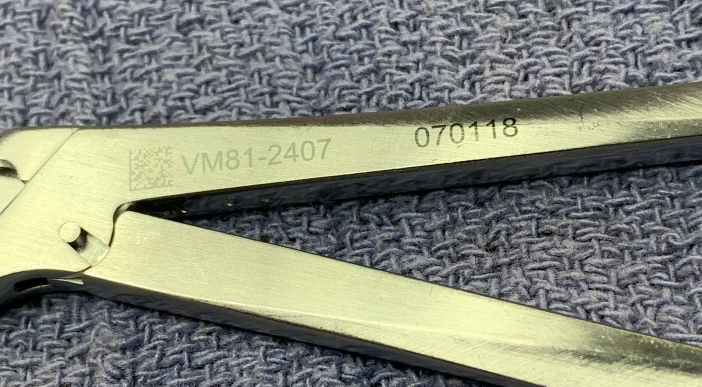 V Mueller VM 81–2407 Up-Angled Rongeur