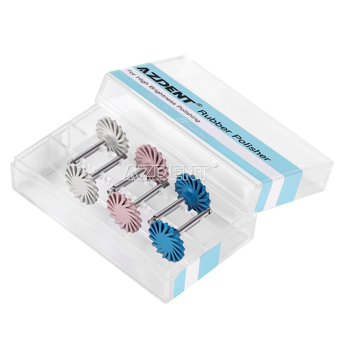 AZDENT Dental Composite Polishing Diamond System RA Disc 14mm Wheel Polisher