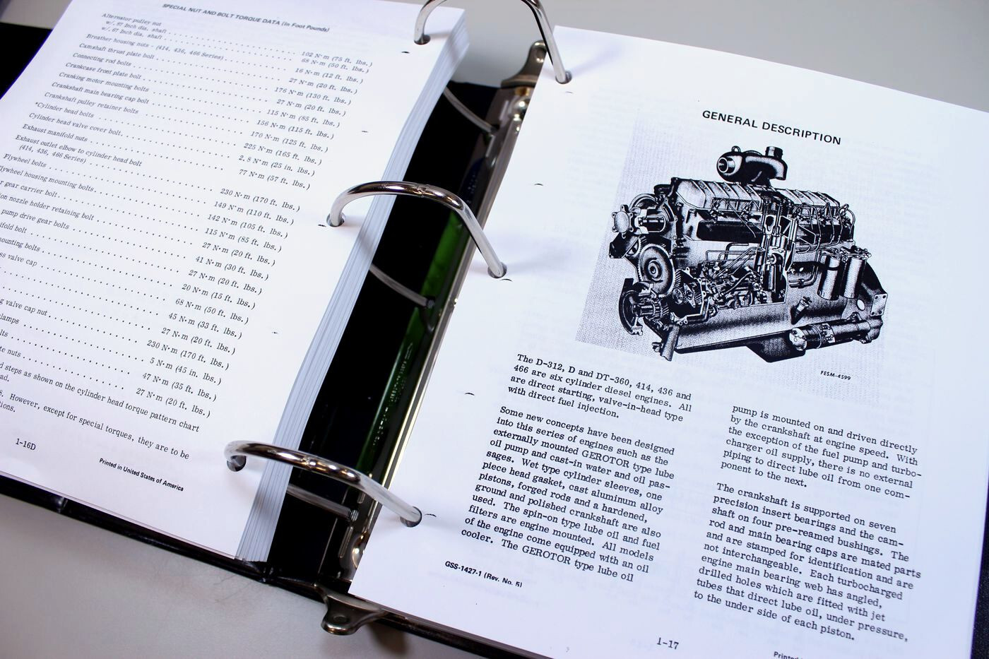 International 986 1086 1486 Tractor Service Parts Operators Manual Repair Set