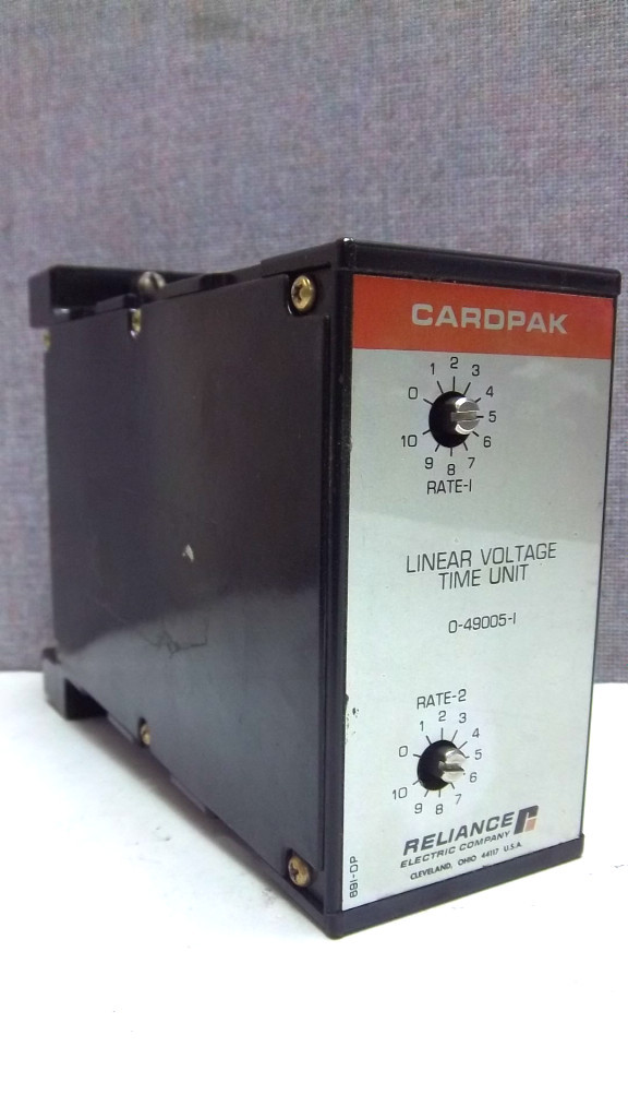 RELIANCE ELECTRIC CARDPAK LINEAR VOLTAGE TIME UNIT 0-49005-1 NEW 0490051
