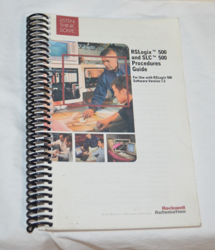 Allen Bradley Rockwell Automation Book Lot RSLogix 500 SLC 500 MicroLogix 1000