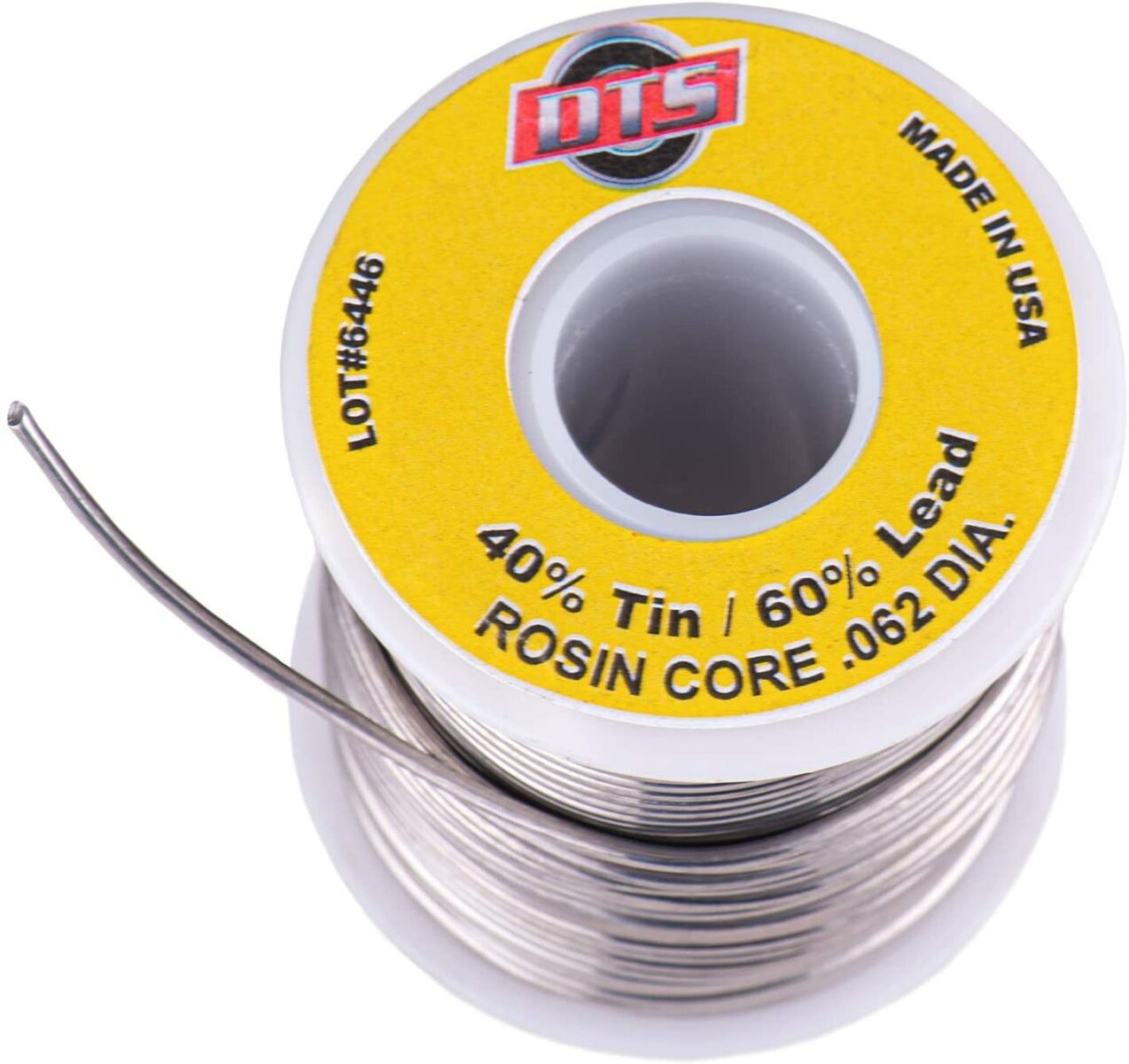 Solder 1Lb. Wire spool 40 TIN 60 LEAD ROSIN CORE 0.062 inch – Made in USA