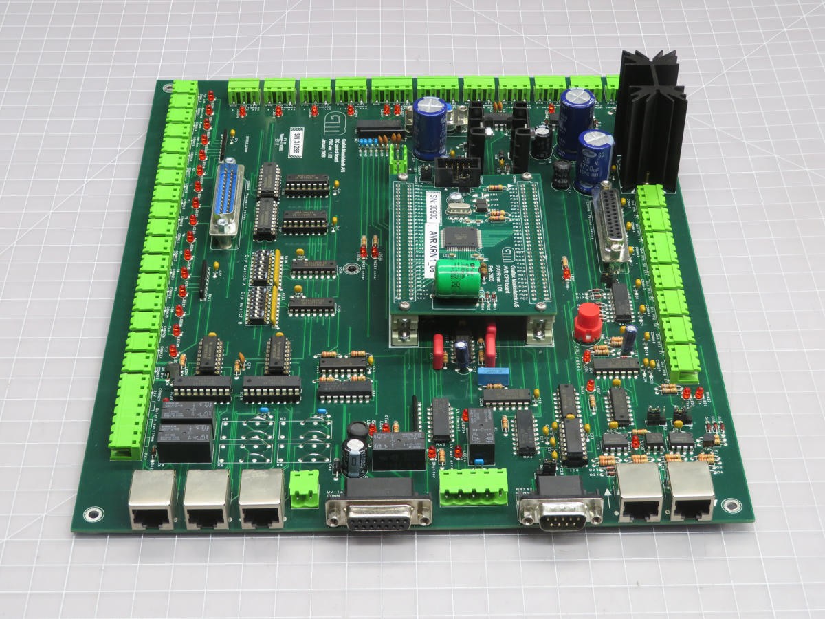 GRAFISK MASKINFABRIK E302652 AVR XRN 1_06 DC CONTROL BOARD AND CPU T208635