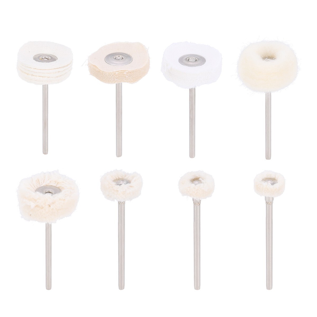 51pcs Dental Lab Polishing Burs Kit HP 2.35mm for Composite Ceramic Polishing US