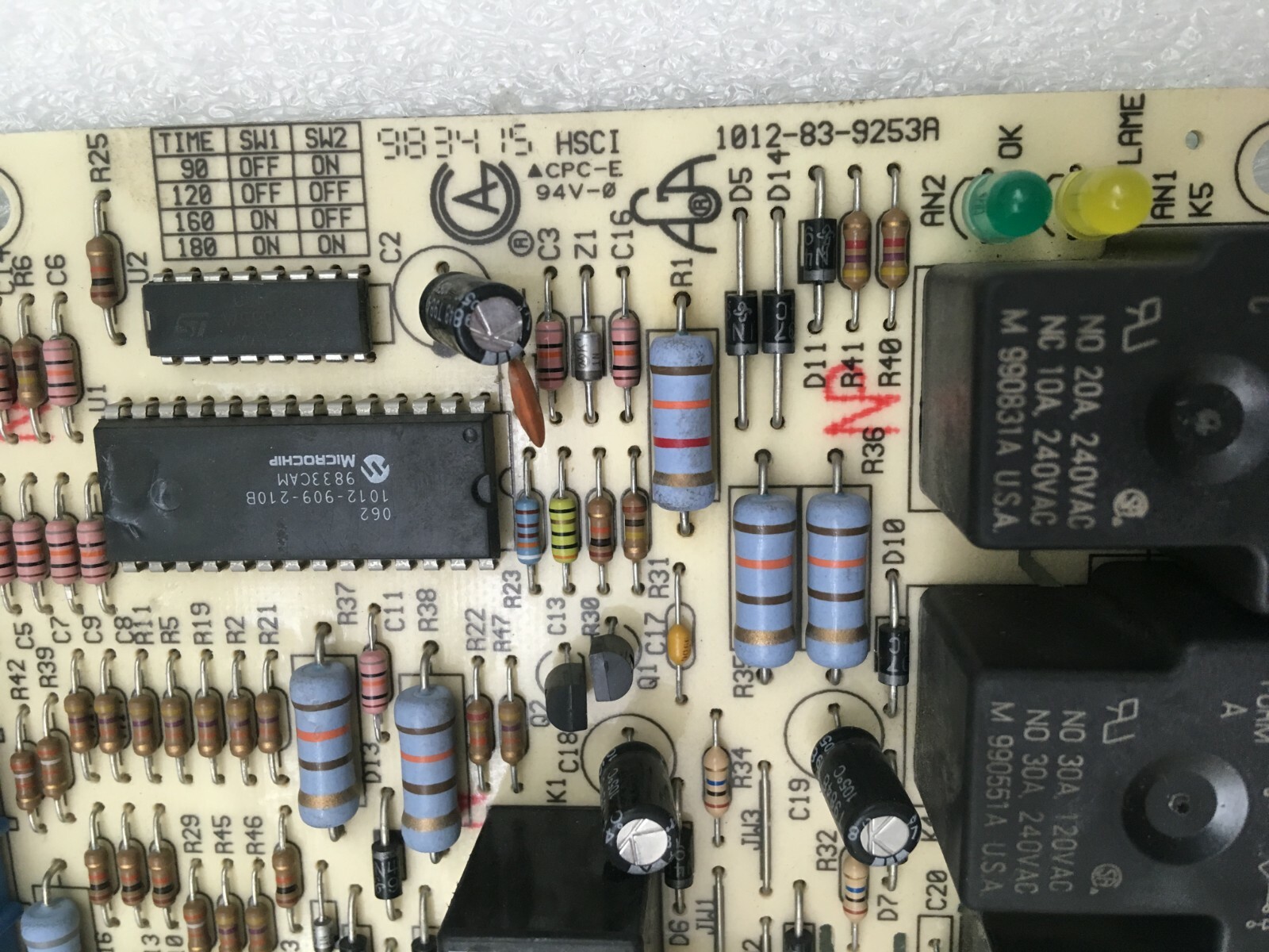 Rheem Ruud 62-24268-01 Circuit Board 1012-925A used #P160