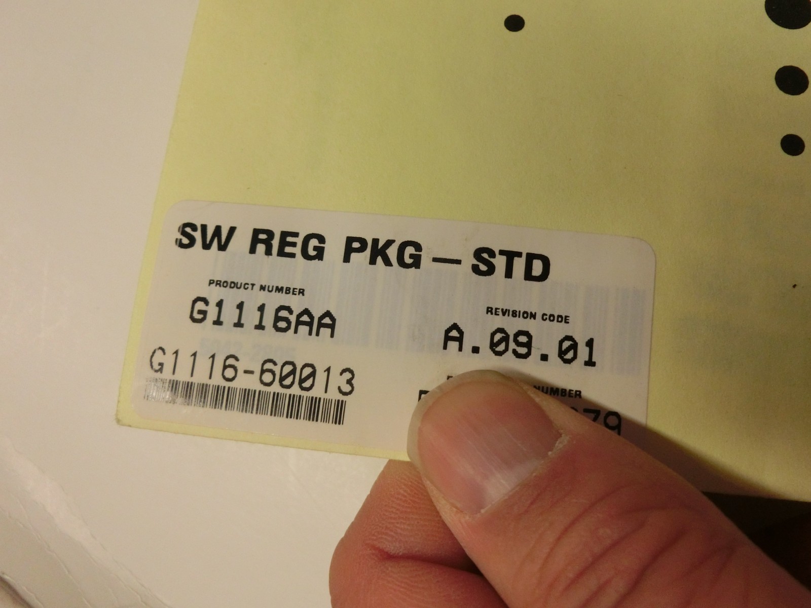 Agilent HP 8452a 8453 G1103A ChemStation Software Registration CD A09.01 A10.01