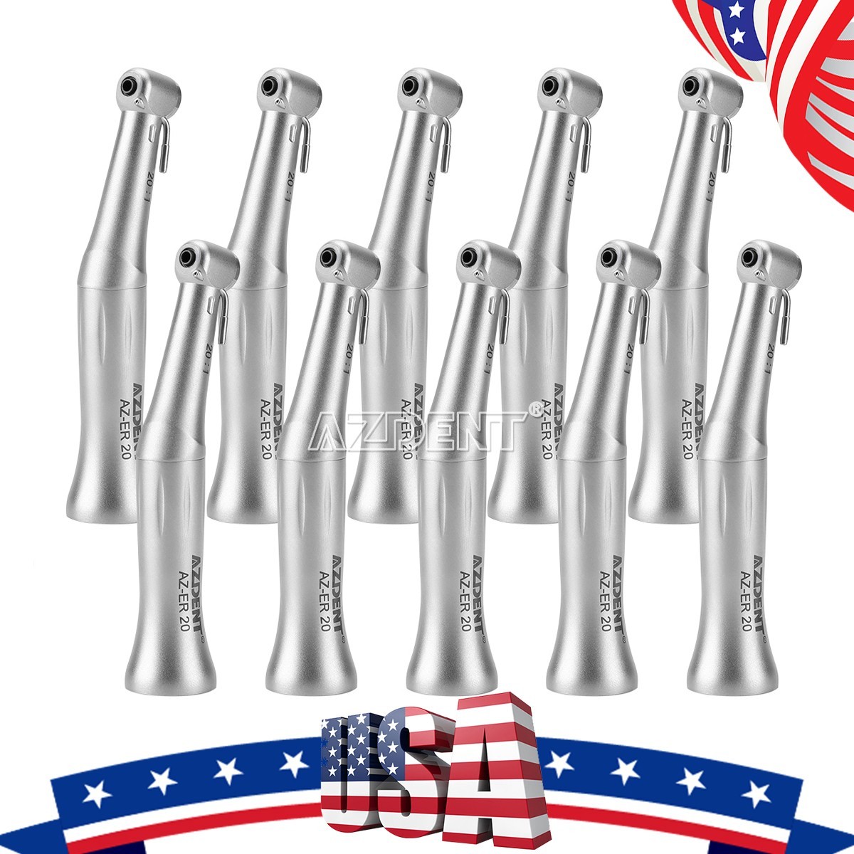 Dental 20:1 Implant Surgery Low Speed LED/ Contra Angle Handpiece