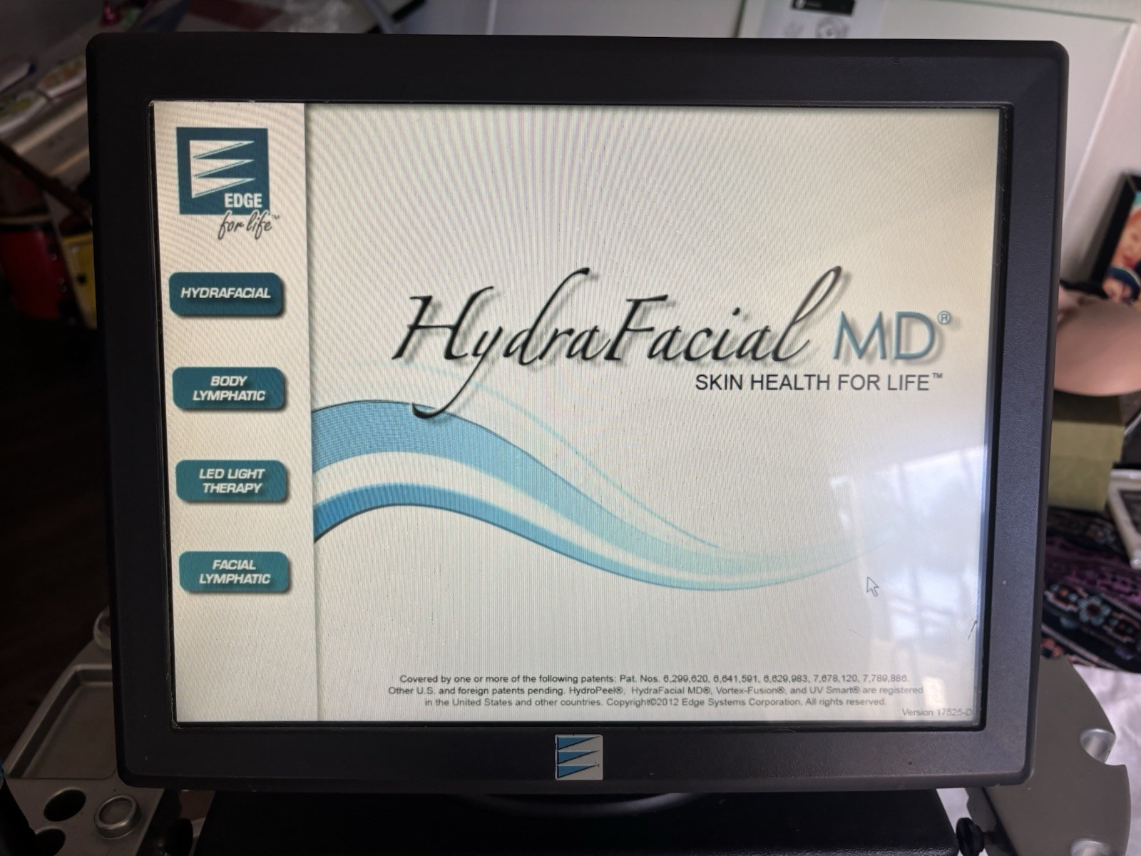 Edge Systems HydraFacial MD Hydradermabrasion Skin Cleansing Cart-Mounted