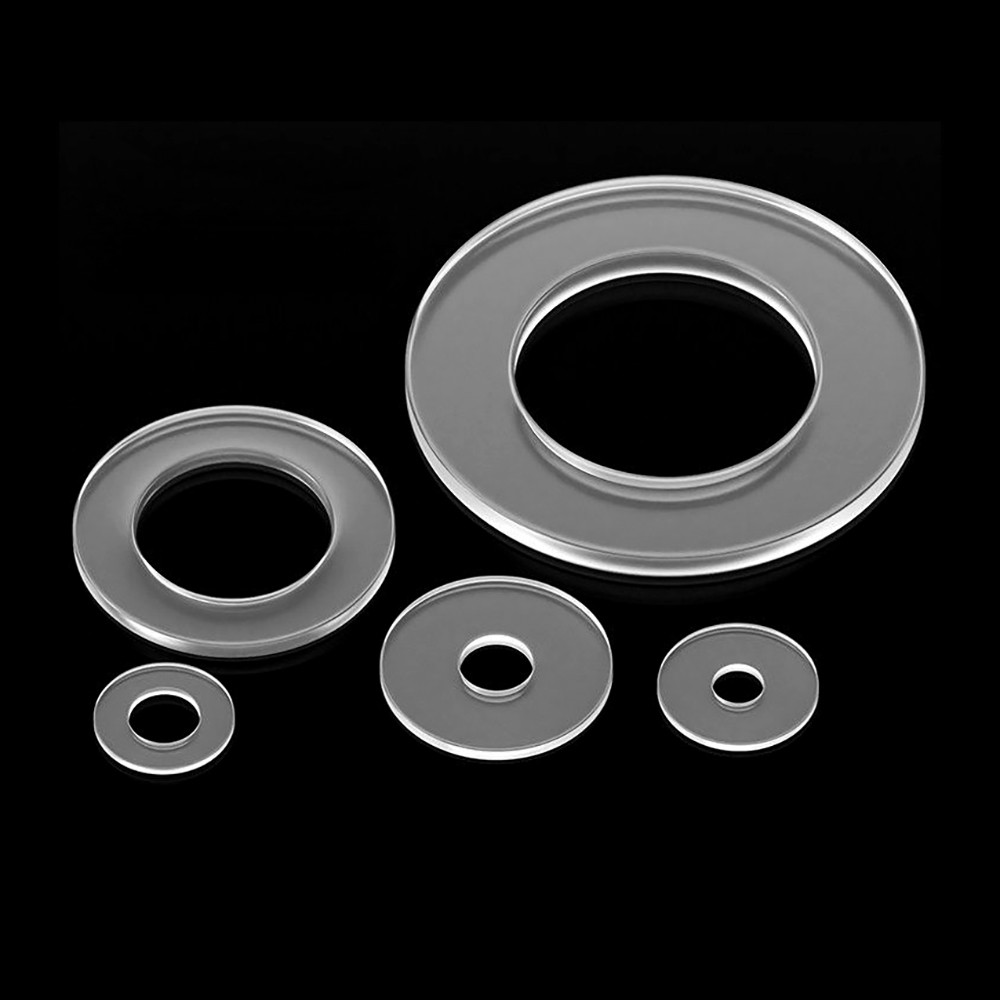 PVC Washers Form A Flat Plastic Washer M1.2 M1.4 M2 M2.5 M3 M4 M5 M6 M8 M10 M12
