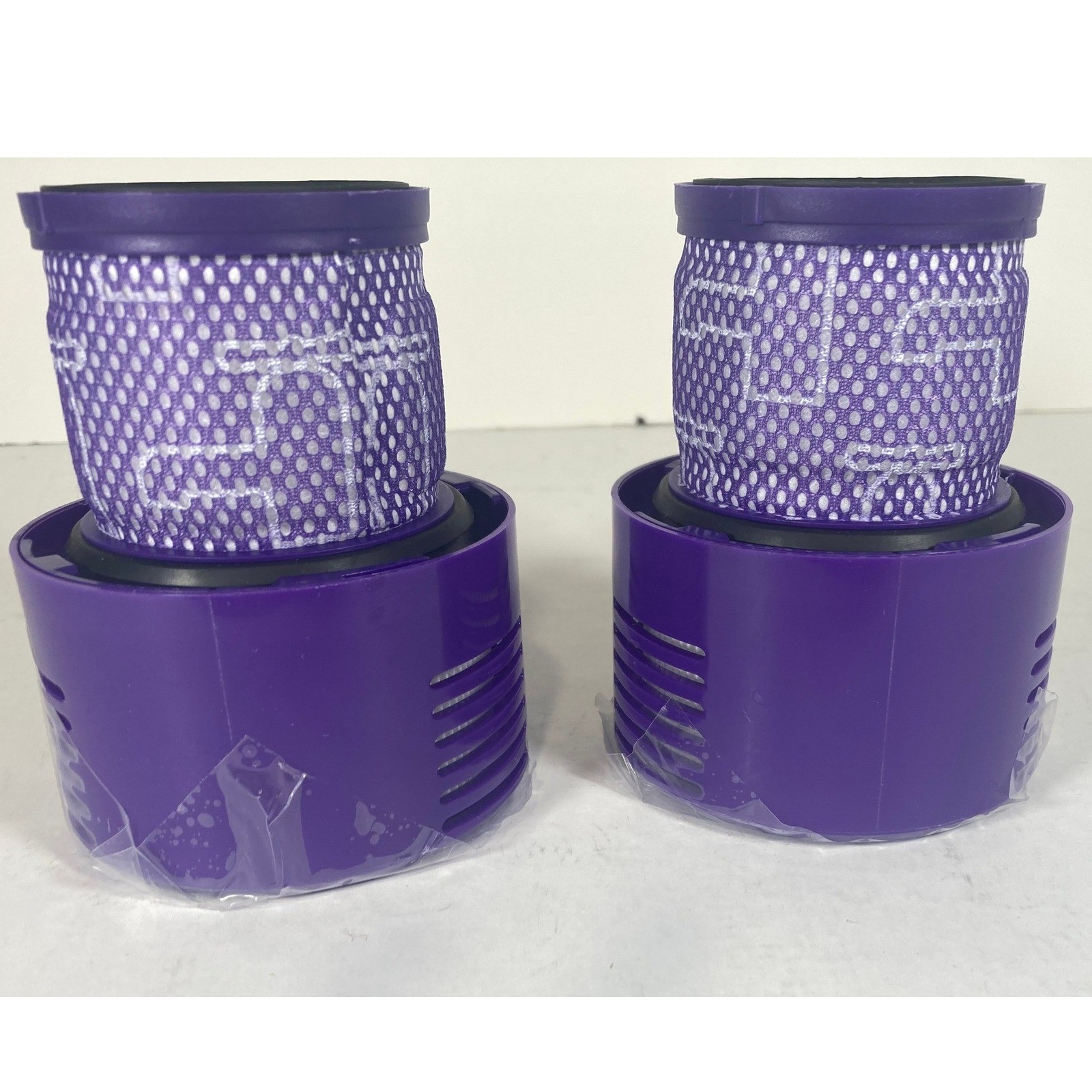 2 Pack Replacement HEPA Filters for Dyson V11 V15 SV14 Cordless Vacuum Purple
