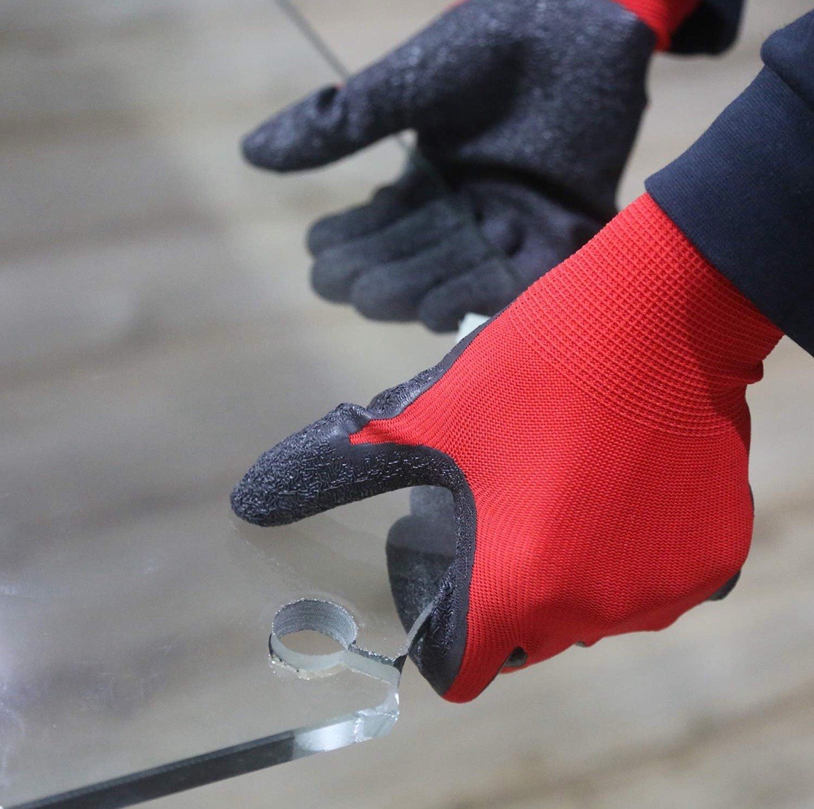 Ultimate Micro Foam Nitrile Grip Coated PROTECTIVE WORK GLOVES Cut Resistant