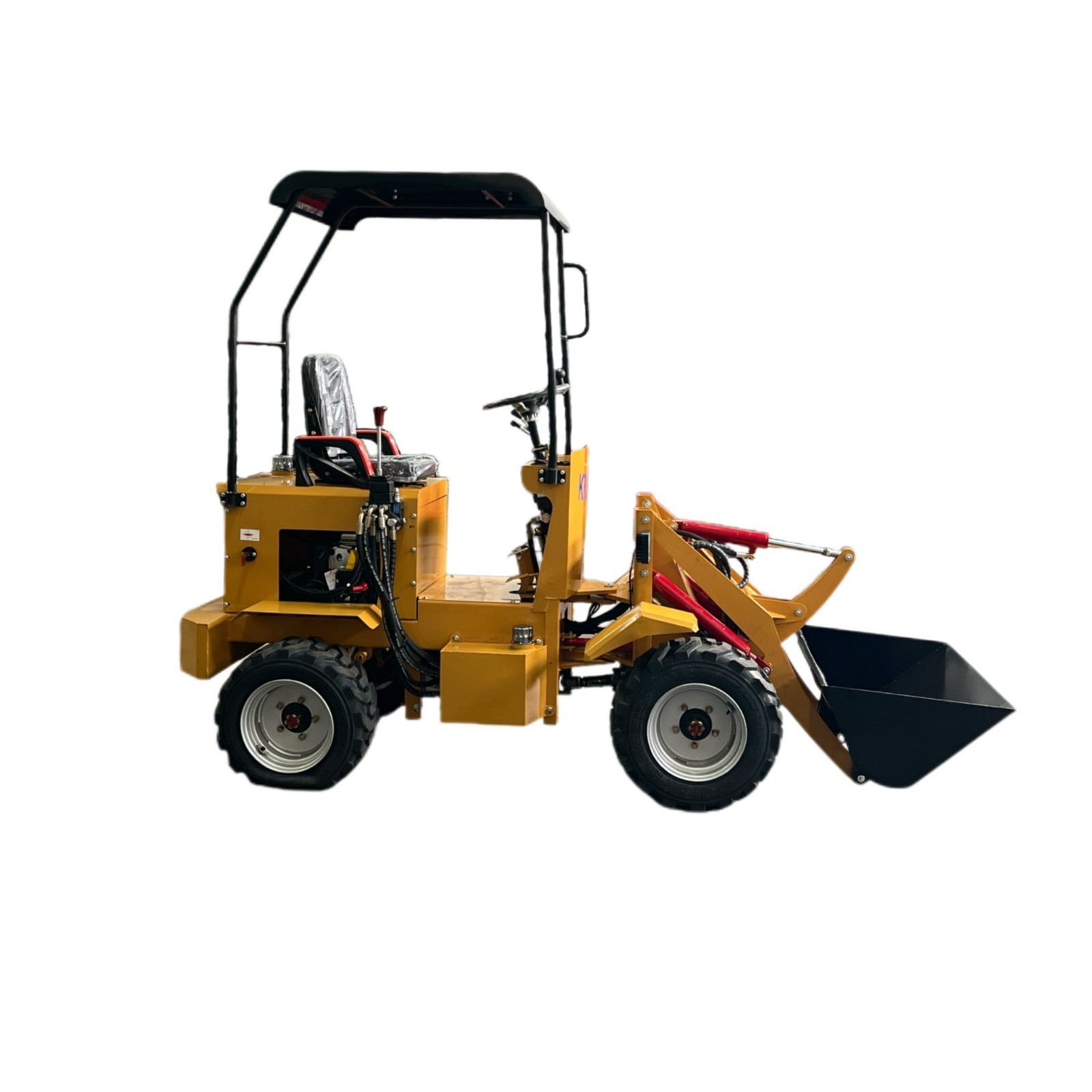 Agrotk Mini Skid Steer Wheel Loader Riding-on 23 HP RATO Gasoline Engine Compact