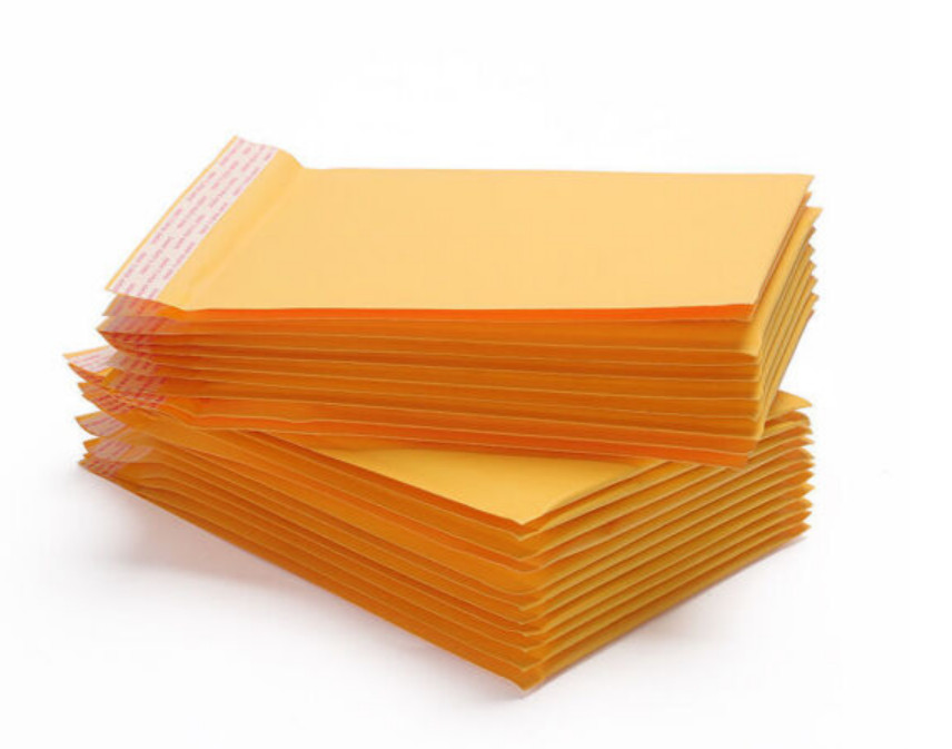 50pcs 8.2×8”Kraft Bubble Mailers Self Seal Padded Envelopes 8.2″x8″ SecureSeal